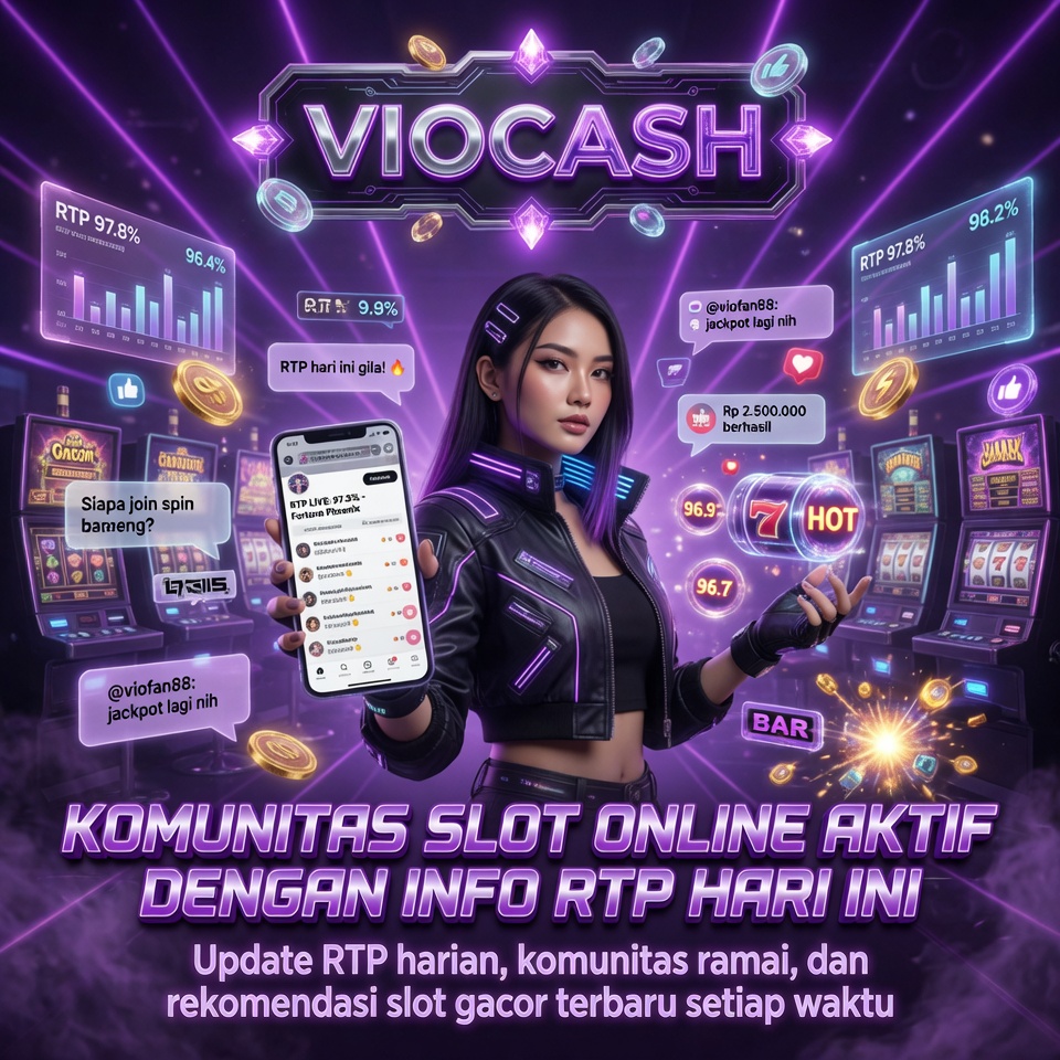 VIOCASH : Komunitas Slot Online Aktif dengan Info RTP Hari Ini